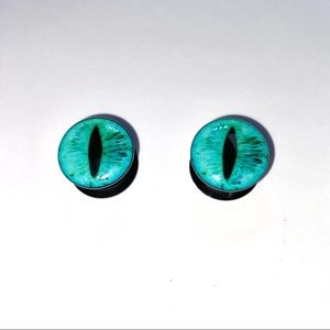 Cat Eye Gauge Plugs, 9/6" (14mm)